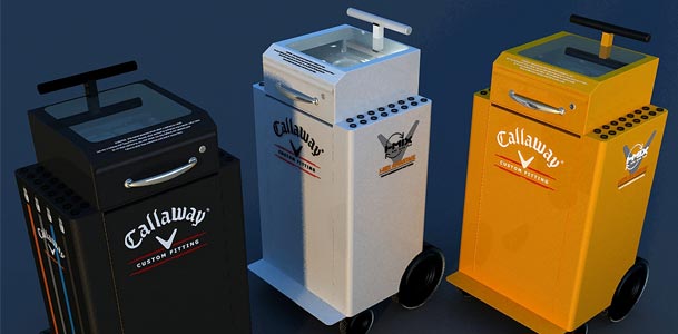 A picture displaying custom club fitting